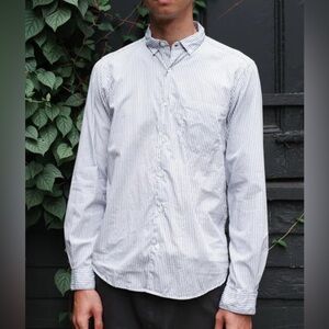 Steven Allen Windowpane Button Down Men’s Small